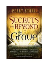 Secrets from Beyond the Grave by Perry Stone