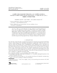 A Case Study of a Chess Conjecture