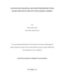 Analysing the Challenges Associated with Infrastructural