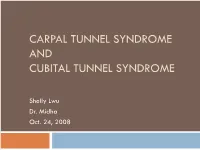 PN4 (SL) Carpal Tunnel Syndrome and Ulnar Nerve Entrapment.Pdf
