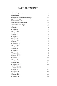 Table of Contents