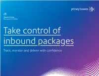 "Take Control of Inbound Packages"