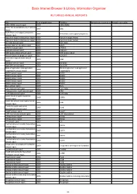 Annual Reports