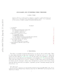 Arxiv:1404.7224V2 [Hep-Th] 21 Jun 2014 Singer Upre Npr Ytentoa Cec Onainudrg Under Foundation Science Physics