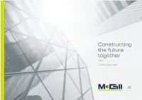 Constructing the Future Together
