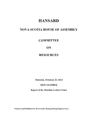 Resources Committee
