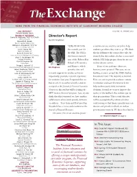 SPRING 2010 Pamela Brooks Gann BOARD of ADVISORS James B