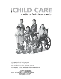 A Guide for Family Home Providers