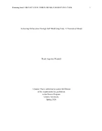 Achieving Obfuscation Through Self-Modifying Code: a Theoretical Model