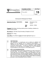 Development Management Report