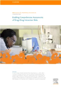 Enabling Comprehensive Assessments of Drug–Drug Interaction Risks