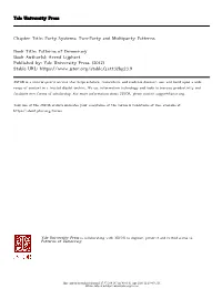 Party Systems: Two-Party and Multiparty Patterns