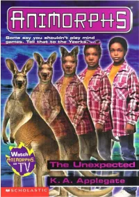 The Unexpected Animorphs #44 K.A