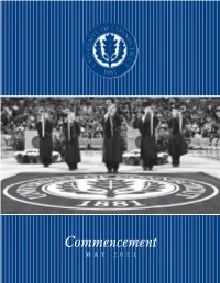 2021 Commencement Program.Pdf