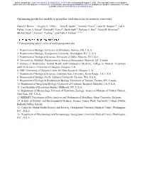 Optimizing Predictive Models to Prioritize Viral Discovery in Zoonotic Reservoirs
