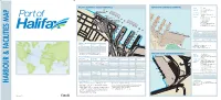 Port of Halifax Harbour and Facilities Map (PDF)