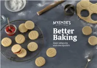 Better Baking Simple Baking Using Wholesome Ingredients Contents