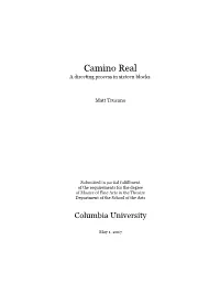 Camino Real a Directing Process in Sixteen Blocks