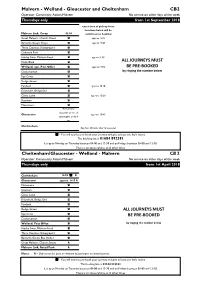 Cb2 Timetable