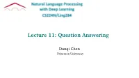 Cs224n-2021-Lecture11-Qa.Pdf