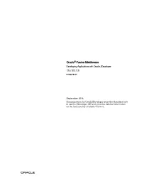 Developing Applications with Oracle Jdeveloper 12C (12.2.1.2) E76675-01