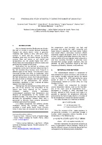 Epidemiologic Study of Mortality During the Summer of 2003 in Italy