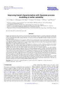Improving Transit Characterisation with Gaussian Process Modelling of Stellar Variability S