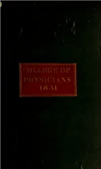 List of the Fellows and Members