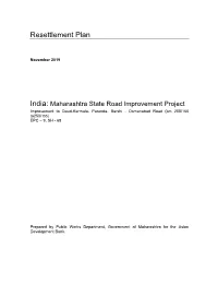 Contract for Upgradation of Daund Karmala