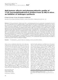 In Mice Treated with L-39 Over 28 Days Was 1.25-Fold