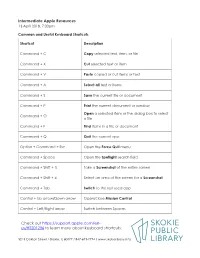 Intermediate Apple Resources Check out Us