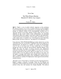 Benjamin R. Barber, Fear's Empire