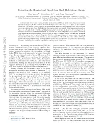 Extracting the Gravitational Recoil from Black Hole Merger Signals