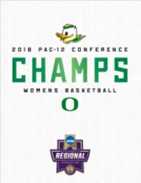 @Oregonwbb | Goducks.Com | Facebook.Com/Oregonwbb 1