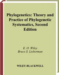 Phylogenetics Theory