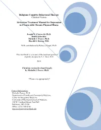 RCBT Manual, Christian Version