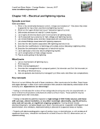 Electrical and Lightning Injuries