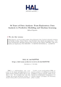 From Exploratory Data Analysis to Predictive Modeling and Machine Learning Gilbert Saporta