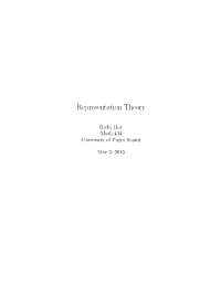 Representation Theory