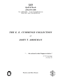The Ee Cummings Collection