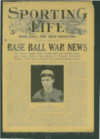 Base Ball and Trap Shooting