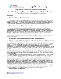 Evidence-Based Practice Center Systematic Review Protocol