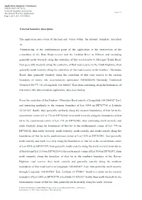 External Boundary Description !--'Age 1 of 4 Attachment B of the Application Page 1 of 4, A4, 14/03/2012