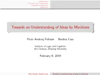Towards an Understanding of Ideas by Machines