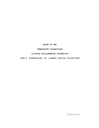 Transcript Collections Guide