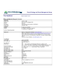 Tree Factsheet Images at Pages 3 and 4