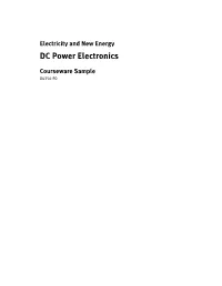 DC Power Electronics