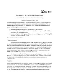 Future Plan of the Pandax Experiment