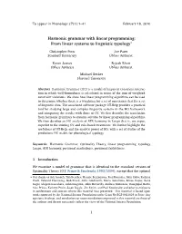 Harmonic Grammar with Linear Programming
