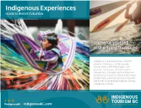 Indigenous Experiences Guide to British Columbia